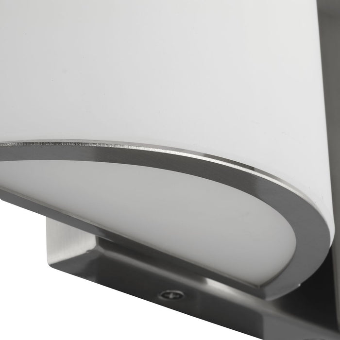 Progress Lighting Arch LED Collection Brushed Nickel Two-Light LED Bath 3000K (P300290-009-30)