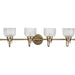 Progress Lighting Archie Collection Four-Light Bath And Vanity (P2997-163)