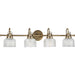 Progress Lighting Archie Collection Four-Light Bath And Vanity (P2997-163)
