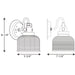 Progress Lighting Archie Collection One-Light Bath And Vanity (P2989-15)