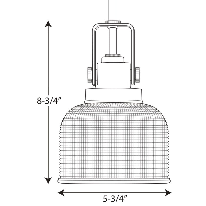 Progress Lighting Archie Collection One-Light Mini-Pendant (P5173-81)