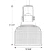 Progress Lighting Archie Collection One-Light Mini-Pendant (P5173-81)