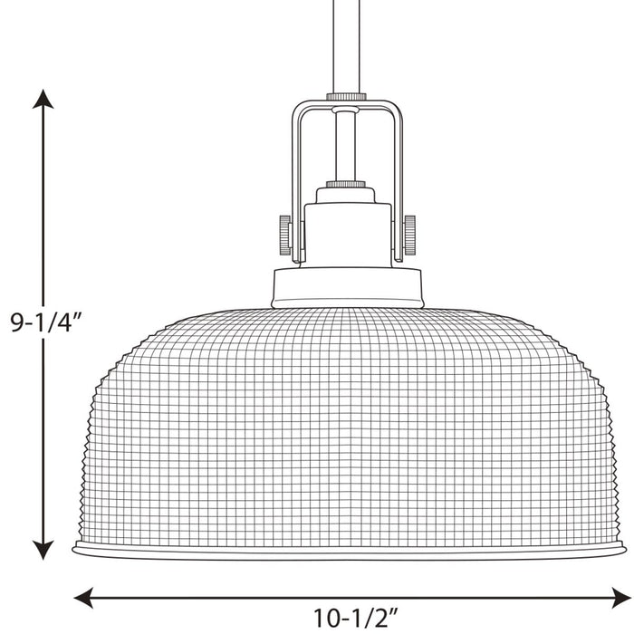 Progress Lighting Archie Collection One-Light Pendant (P5026-81)