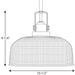 Progress Lighting Archie Collection One-Light Pendant (P5026-81)