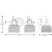 Progress Lighting Archie Collection Two-Light Bath And Vanity (P2991-81)