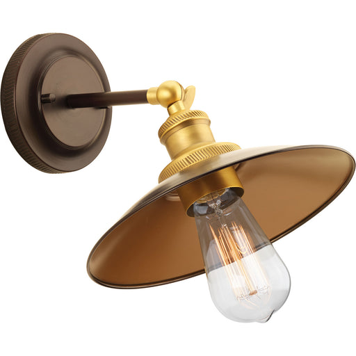 Progress Lighting Archives Collection One-Light Adjustable Swivel Wall Sconce (P7156-20)