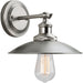 Progress Lighting Archives Collection One-Light Adjustable Swivel Wall Sconce (P7156-81)