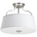 Progress Lighting Arden Collection Two-Light 14 Inch Semi-Flush Convertible (P3720-09)