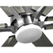 Progress Lighting Arlo Collection 60 Inch Indoor/Outdoor Six-Blade Brushed Nickel Ceiling Fan 3000K (P250026-009-30)