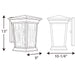 Progress Lighting Arrive Collection One-Light Large Wall Lantern 3000K (P6069-3130K9)