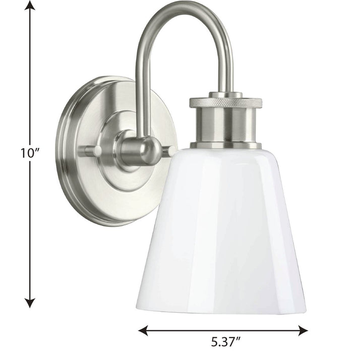 Progress Lighting Ashford Collection 1 Light 100W Medium Base Bath And Vanity Fixture (P300314-009)