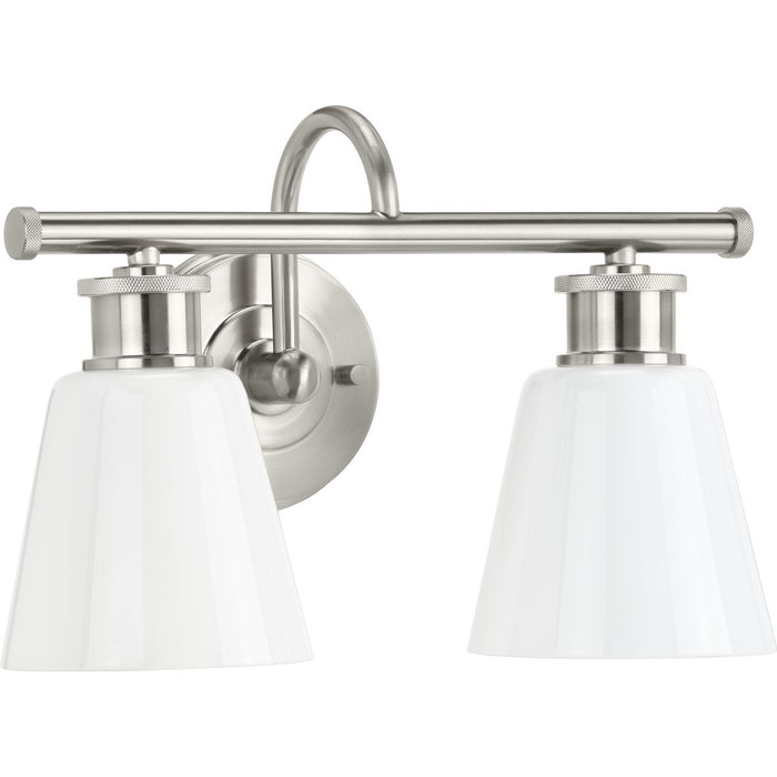 Progress Lighting Ashford Collection 2 Light 100W Medium Base Bath And Vanity Fixture (P300315-009)