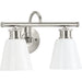 Progress Lighting Ashford Collection 2 Light 100W Medium Base Bath And Vanity Fixture (P300315-009)