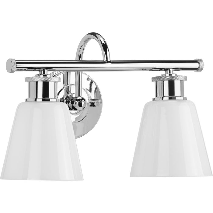 Progress Lighting Ashford Collection 2 Light 100W Medium Base Bath And Vanity Fixture (P300315-015)