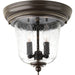 Progress Lighting Ashmore Collection Two-Light 10-1/2 Inch Close-To-Ceiling (P5562-20)