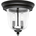 Progress Lighting Ashmore Collection Two-Light 10-1/2 Inch Close-To-Ceiling (P5562-31)