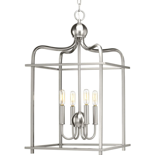 Progress Lighting Assembly Hall Collection Four-Light Foyer Pendant (P500036-009)