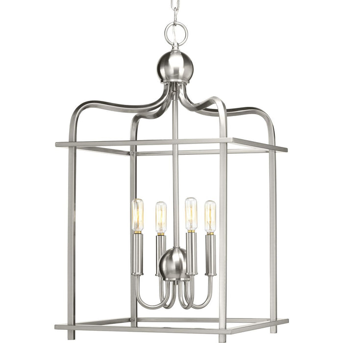 Progress Lighting Assembly Hall Collection Four-Light Foyer Pendant (P500036-009)