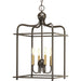 Progress Lighting Assembly Hall Collection Four-Light Foyer Pendant (P500036-020)