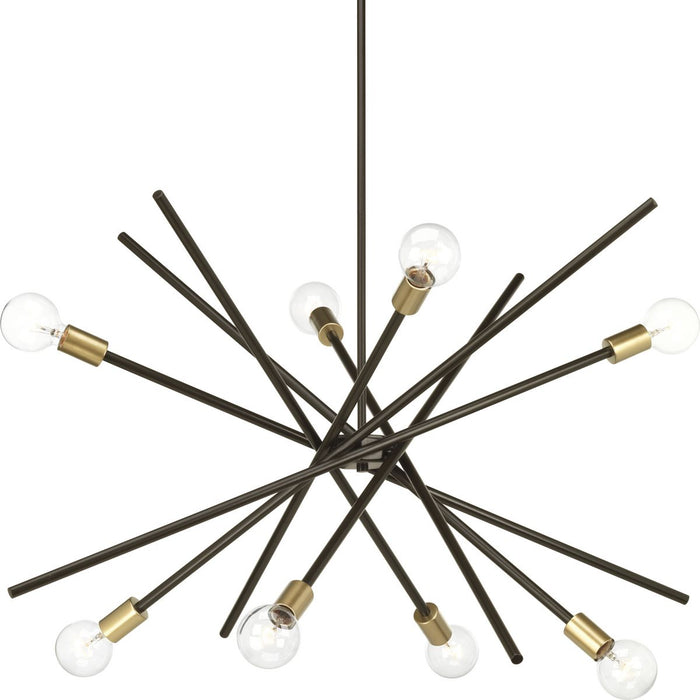 Progress Lighting Astra Collection Eight-Light Chandelier (P400109-020)