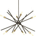 Progress Lighting Astra Collection Eight-Light Chandelier (P400109-020)