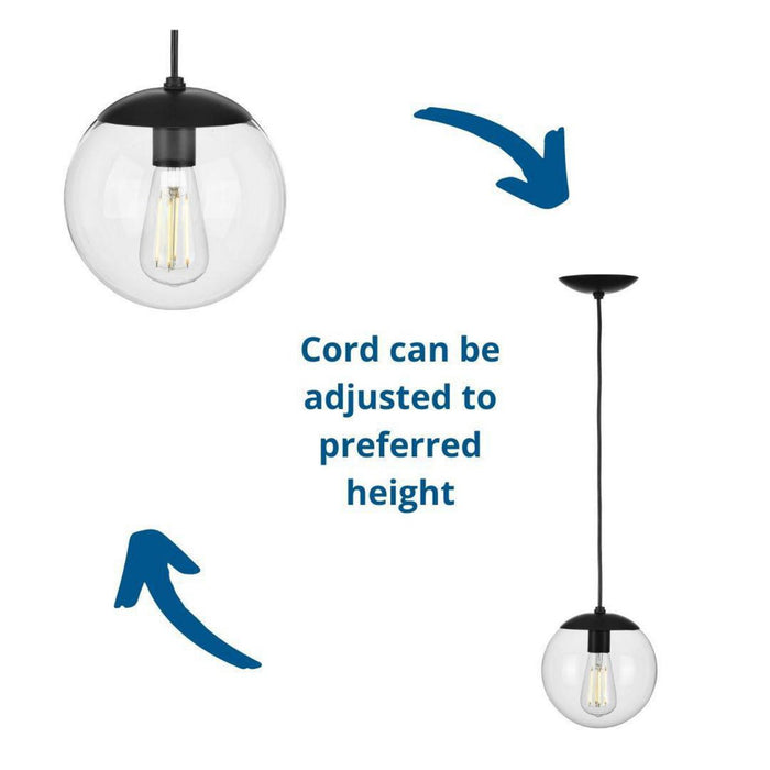 Progress Lighting Atwell Collection 1 Light 60W Medium Base Pendant Fixture (P500309-031)