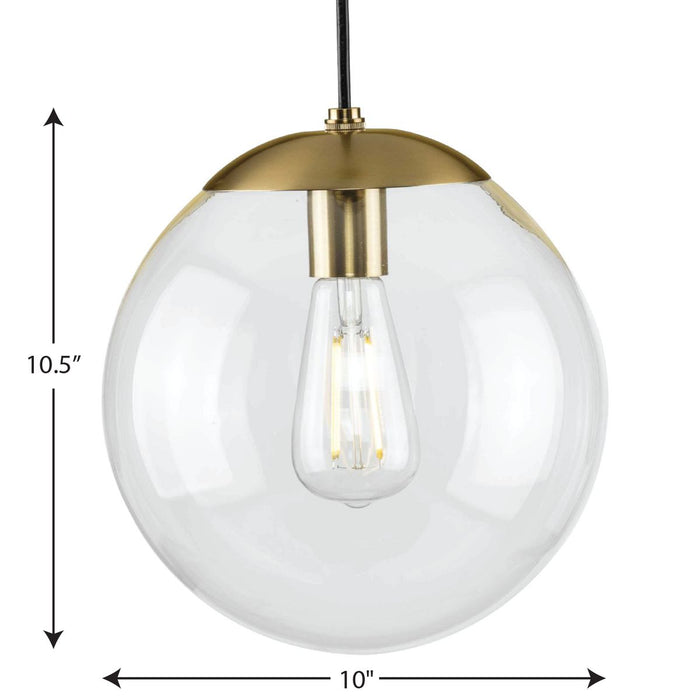 Progress Lighting Atwell Collection 1 Light 60W Medium Base Pendant Fixture (P500310-109)