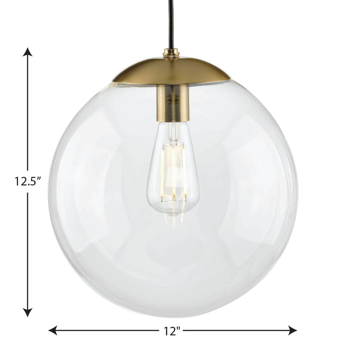 Progress Lighting Atwell Collection 1 Light 60W Medium Base Pendant Fixture (P500311-109)