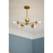 Progress Lighting Atwell Collection 60W Five-Light Chandelier Brushed Bronze (P400325-109)