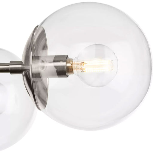 Progress Lighting Atwell Collection 60W Five-Light Chandelier Brushed Nickel (P400325-009)