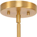 Progress Lighting Atwell Collection 60W Four-Light Linear Chandelier Brushed Bronze (P400326-109)