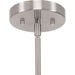 Progress Lighting Atwell Collection 60W Four-Light Linear Chandelier Brushed Nickel (P400326-009)