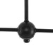 Progress Lighting Atwell Collection 60W Four-Light Linear Chandelier Matte Black (P400326-31M)