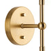 Progress Lighting Atwell Collection 60W Two-Light Wall Sconce Brushed Bronze (P710114-109)