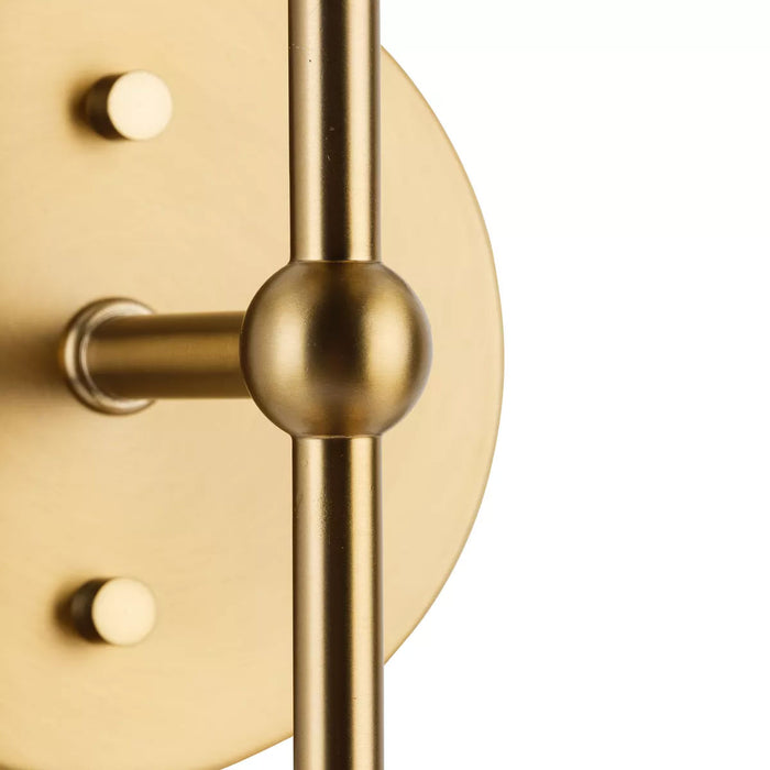 Progress Lighting Atwell Collection 60W Two-Light Wall Sconce Brushed Bronze (P710114-109)