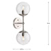 Progress Lighting Atwell Collection 60W Two-Light Wall Sconce Brushed Nickel (P710114-009)