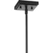 Progress Lighting Atwell Collection Black One-Light Pendant (P500283-031)
