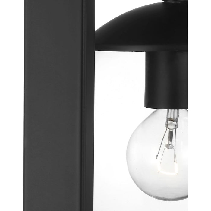 Progress Lighting Atwell Collection Black One-Light Pendant (P500283-031)