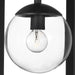 Progress Lighting Atwell Collection Black Two-Light Pendant (P500284-031)