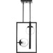 Progress Lighting Atwell Collection Black Two-Light Pendant (P500284-031)