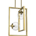 Progress Lighting Atwell Collection Brushed Bronze Two-Light Pendant (P500284-109)