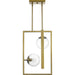 Progress Lighting Atwell Collection Brushed Bronze Two-Light Pendant (P500284-109)