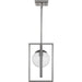 Progress Lighting Atwell Collection Brushed Nickel One-Light Pendant (P500283-009)