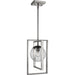 Progress Lighting Atwell Collection Brushed Nickel One-Light Pendant (P500283-009)