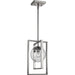 Progress Lighting Atwell Collection Brushed Nickel One-Light Pendant (P500283-009)