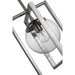 Progress Lighting Atwell Collection Brushed Nickel One-Light Pendant (P500283-009)
