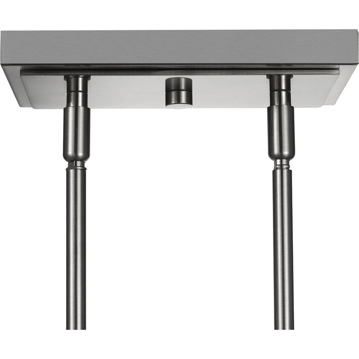 Progress Lighting Atwell Collection Brushed Nickel Two-Light Pendant (P500284-009)