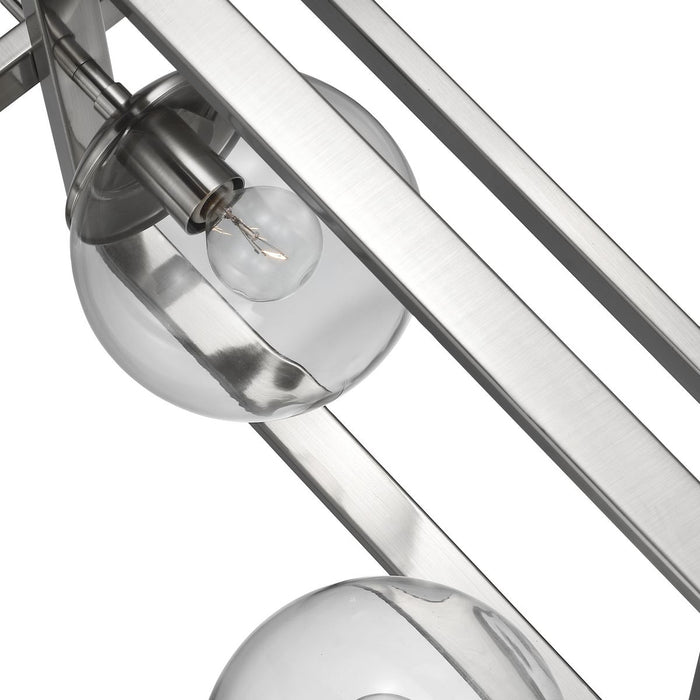 Progress Lighting Atwell Collection Brushed Nickel Two-Light Pendant (P500284-009)