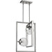 Progress Lighting Atwell Collection Brushed Nickel Two-Light Pendant (P500284-009)