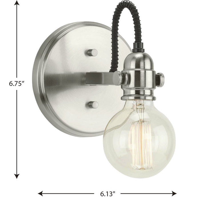 Progress Lighting Axle Collection 1 Light 60W Medium Base Bath And Vanity Fixture (P300189-009)